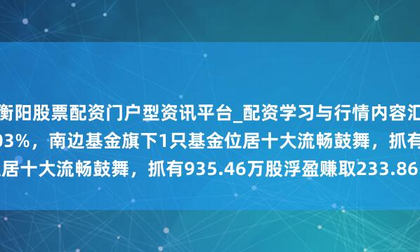 衡阳股票配资门户型资讯平台_配资学习与行情内容汇总 新疆天业股价涨5.03%，南边基金旗下1只基金位居十大流畅鼓舞，抓有935.46万股浮盈赚取233.86万元
